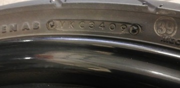 HYOSUNG GT 250 R 2010-2011 обод с передней шиной