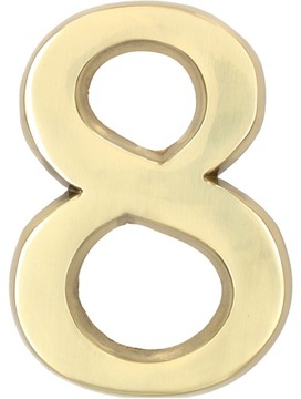 ЛАТУННЫЙ НОМЕР НОМЕР ДОМА 10 СМ МАРКИРОВКА ДОМА