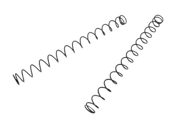 SPRĘŻYNA NACISKOWA d=0,9 * Dz=11 * L=130 - 2szt