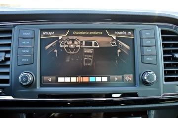 Seat Ateca SUV 2.0 TSI 190KM 2017 Seat Ateca Bezwypadkowy / Salon Polska / Serwis, zdjęcie 23