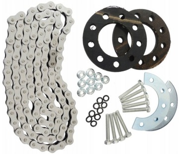 ДВИГАТЕЛЬ ВНУТРЕННЕГО СГОРАНИЯ 2T для ВЕЛОСИПЕДА объемом 80 куб.см. КОМПЛЕКТ