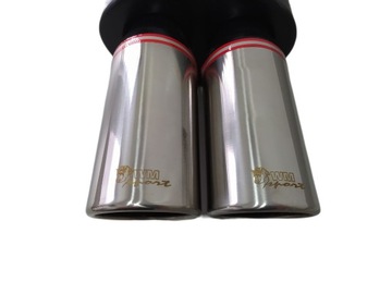 Спортивный басовый глушитель универсальный WM Sport 93847 2x80 вход 58