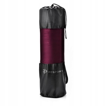 Mata do ćwiczeń rehabilitacji NRB różowa 1cm PESPORT ELR01