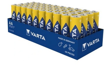 40x Bateria alkaliczna Varta Industrial Pro LR6 AA R6