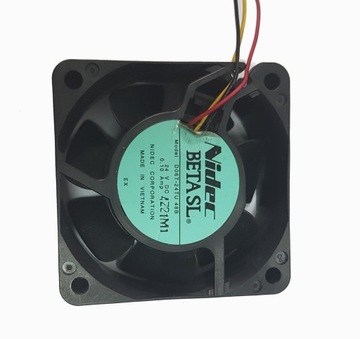 WENTYLATOR 60x60x25 NIDEC DO6T-24TU 48B