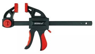 DEDRA 12A021 Ścisk stolarski pistoletowy 155x72mm