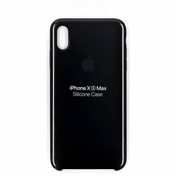 ORYGINALNE ETUI iPhone Xs Max Silicone Case BLACK