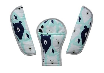 WZORY Защитные чехлы на ремни коляски