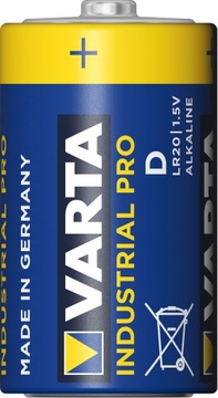 20x Varta Industrial LR20/D (лоток)