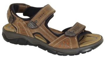 igi&co 31417 sandały nabuk schiar/fango 41
