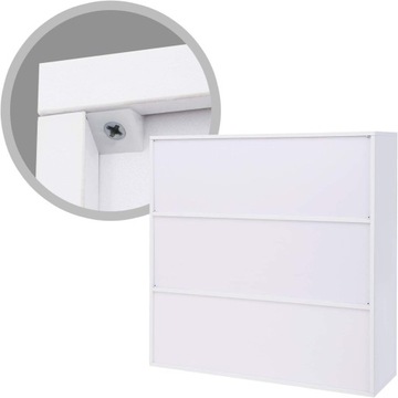 МНОГОФУНКЦИОНАЛЬНАЯ БЕЛАЯ ПОЛКА CUBE