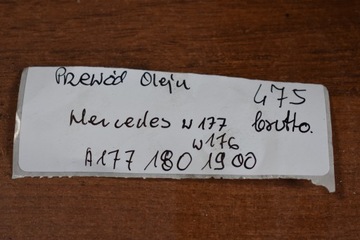IDEÁLNÍ PŘÍVOD OLEJE MERCEDES W177 W176 1