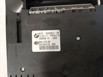 BMW E70 X5 E71 LAMPA POLSTROVÁNÍ INTERIÉR 9225947