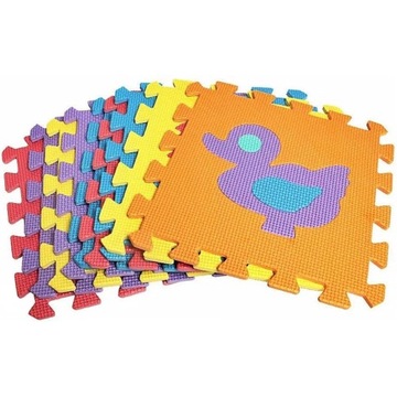 ПЕННЫЙ ПАЗЛ КОВРИК ЭВА 10 ШТ ЖИВОТНЫЕ CB-115