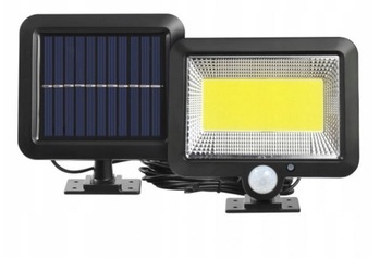 СОЛНЕЧНАЯ ЛАМПА С ДАТЧИКОМ ДВИЖЕНИЯ И СУМЕРКИ 100LED