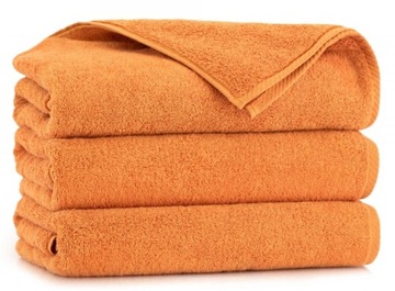 Ręcznik ZWOLTEX KIWI 2 bawełna egipska 70x140 pomarańczowy