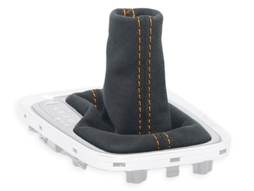 HYUNDAI I30 PD 16-24 AUT. MĚCH PÁKY ŘAZENÍ ALCANTARA ORANŽOVÝ NICI