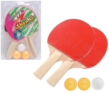набор для пинг-понга + 3 мяча