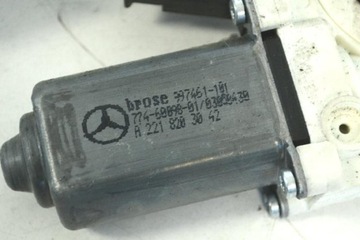 MERCEDES W221 S63 AMG 2008 LHD ZADNÍ PRAVÝ MOTOR ZVEDAČ OKNO
