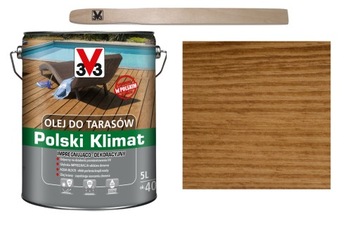 Olej do Tarasów Polski Klimat V33 Dąb 5L