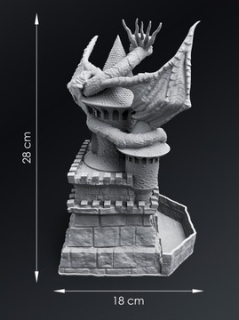 Dice Tower - Dice Tower Game Master Grey