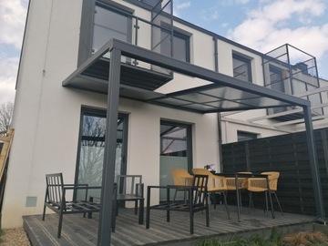 Przesuwne Zadaszenie Tarasu Modern LUX 4 | Aluminiowe | Otwierane | STIMEO
