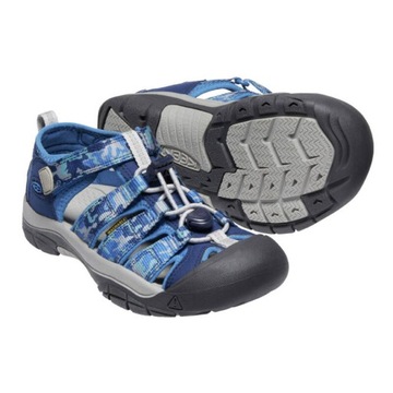 SANDAŁY DZIECIĘCE KEEN NEWPORT H2 CAMO BRIGHT COBALT 32/33 1026278