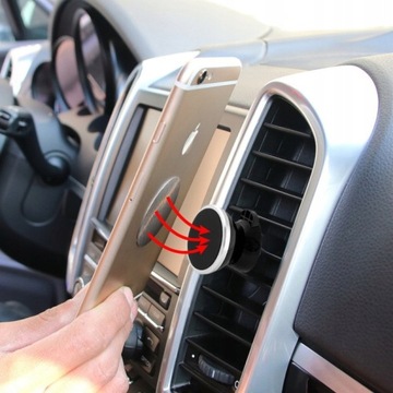 АВТОМОБИЛЬНЫЙ ДЕРЖАТЕЛЬ ДЛЯ ТЕЛЕФОНА МАГНИТНЫЙ ДЛЯ РЕШЕТКИ