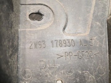 JAGUAR XJ X350 2007 PRAVÁ STRANA DRŽÁK / DRŽÁKY NÁRAZNÍKU ZADNÍHO