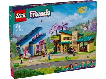 LEGO Friends 42620 Dom rodzinny Olly’ego i Paisley