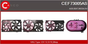 CEF73005AS/CSC WENTYLATOR CHLODNICY