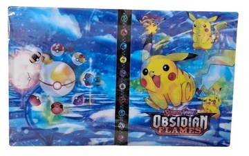 3D-альбом для коллекционных карточек POKEMON, 240 карточек + 20 микс-карточек.