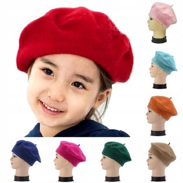 ntage Beret Solid Color Elegant Christmas Decor| |