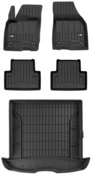 Set 3D gumové rohože Volvo V50 Kombi 2004-2014