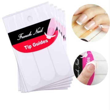 PASKI FRENCH MANICURE NAKLEJKI DO PAZNOKCI 5 OPAKOWAŃ