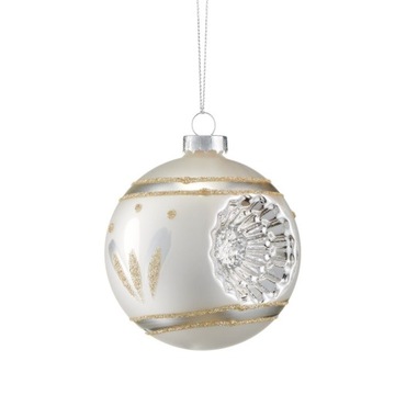 Bombka szklana z reflektorem 8 cm VILLA ITALIA