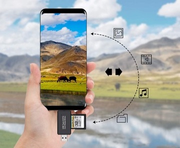 Устройство чтения карт SD 3 в 1 microSD USB C Micro USB 3.0