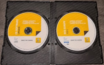 Mapy Nawigacji Renault Carminat Nowe wydanie 2xDVD