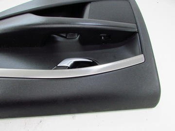 VOLVO V70 XC70 КОЖАНАЯ ОБИВКА ДВЕРИ ПРАВАЯ ПРАВАЯ ЧЕРНАЯ 07-16