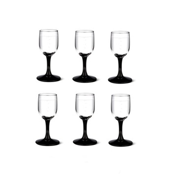 Kieliszki do wódki na nóżce ROYAL LEERDAM 6x35ml H1