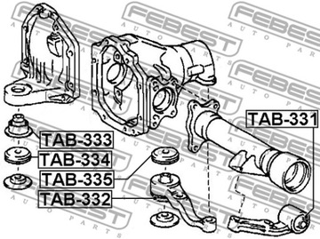 FEBEST TAB-334 LOŽISKO MECHANIZMUS DIFERENCIÁL