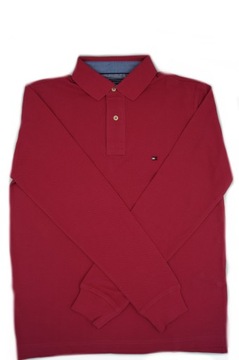 TOMMY HILFIGER POLO Longsleeve Męski M.