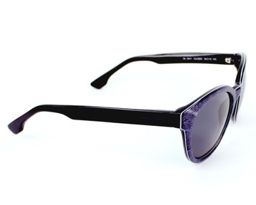 Okulary DIESEL DL0041 92W fioletowe czarne damskie