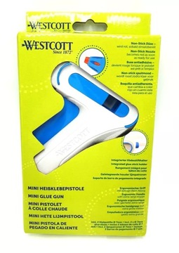 PISTOLET DO KLEJENIA NA GORĄCO WESTCOTT, KLEJE 7MM