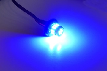 Stroboskopy postojówki LED niebiesko czerwone