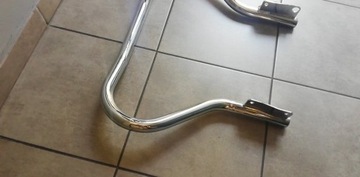 HONDA BLACK WINDOW VT 750 CD FRONT BAR CRASH