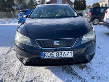 Seat Leon III 2013 Seat Leon 1.61.6 TDI Ecomotive Style SS Bezwypadkowy 1.6 Diesel 110KM, zdjęcie 2