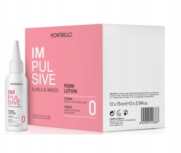 MONTIBELLO IMPULSIVE CURLS & WAVES 0 PŁYN DO TRWAŁEJ ONDULACJA 75ML