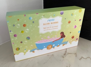 Бокс-сет AERB Ароматические бомбочки для ванны Натуральное увлажнение 12 шт.