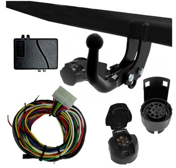 DACIA DUSTER 2 II 2010-2021 прицепное устройство с МОДУЛЕМ +7/13 2WD 4WD AWD